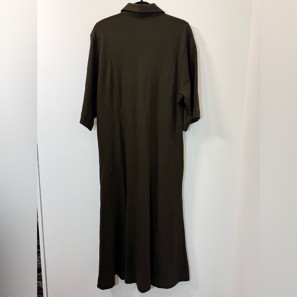 COS Flared Polo Shirt Dress - Picture 7 of 8